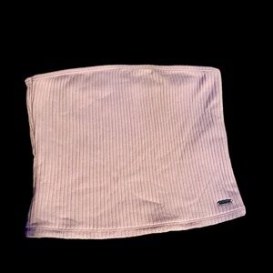 Hollister Lavender Ribbed Tube Top Size Medium
